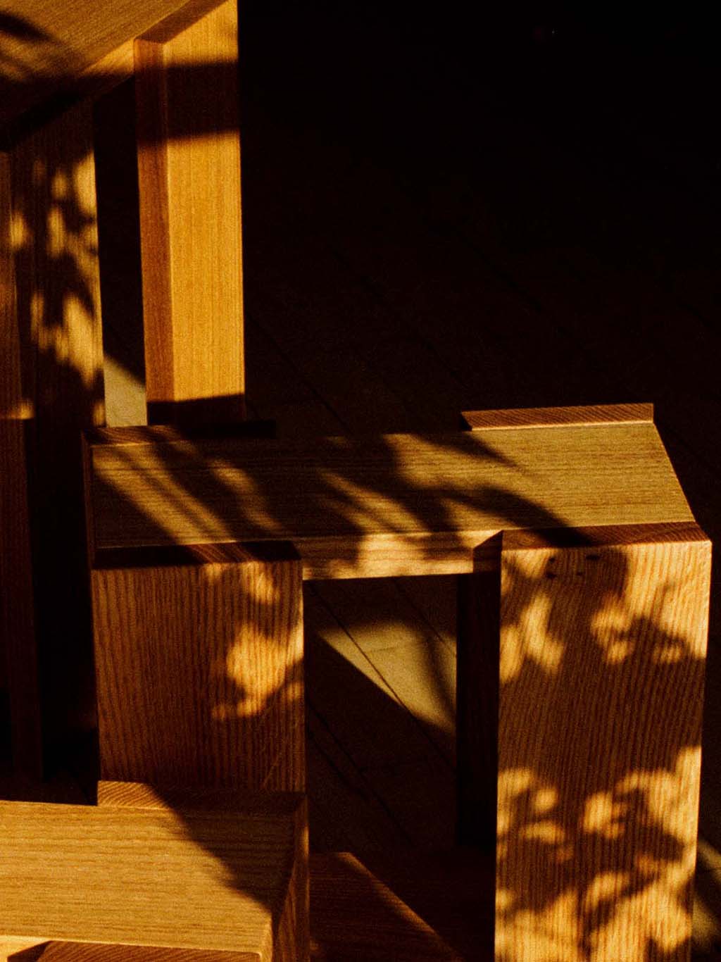 Etagére Side Table Oiled Oak, RYE