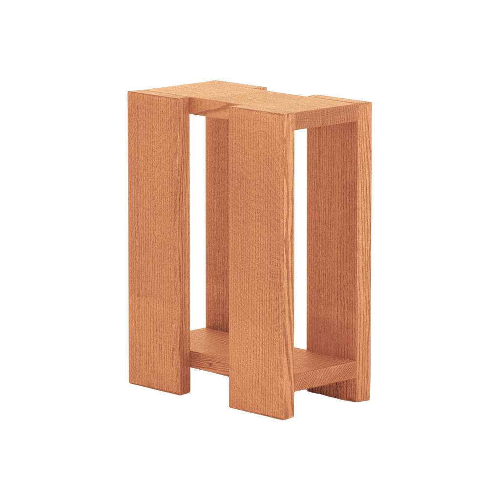 Etagére Side Table Oiled Oak Tall, RYE