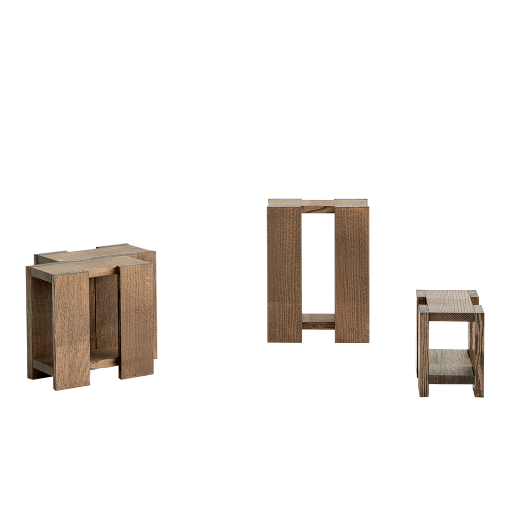 Etagére Side Table Smoked Oak, RYE