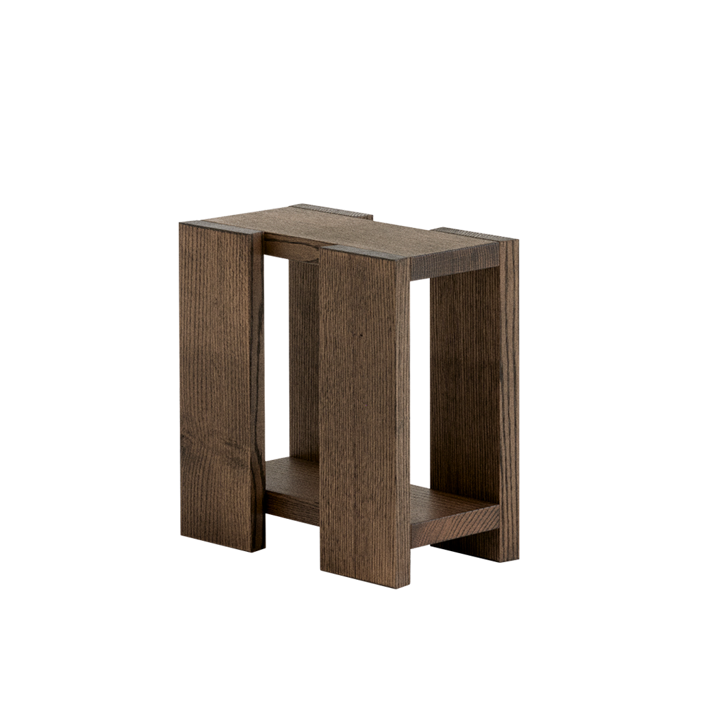 Etagére Side Table Smoked Oak Medium, RYE