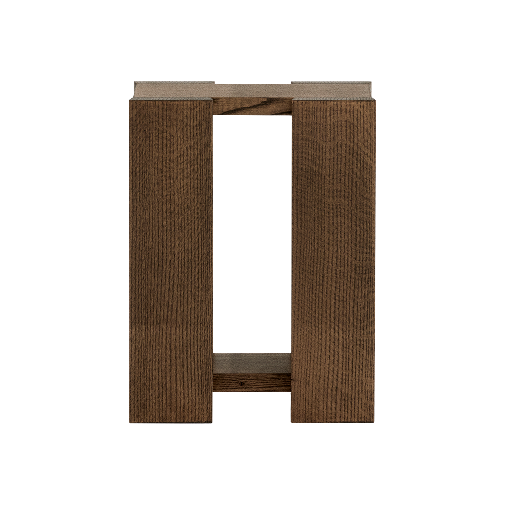 Etagére Side Table Smoked Oak Tall, RYE