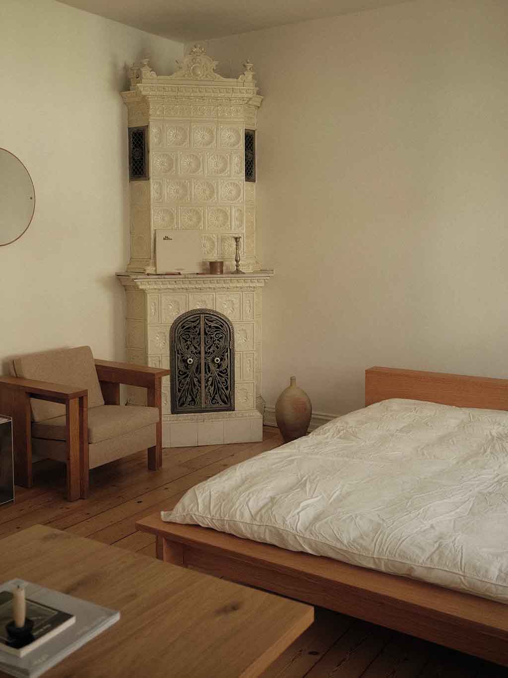 Hem Bed Frame Oiled Oak, RYE