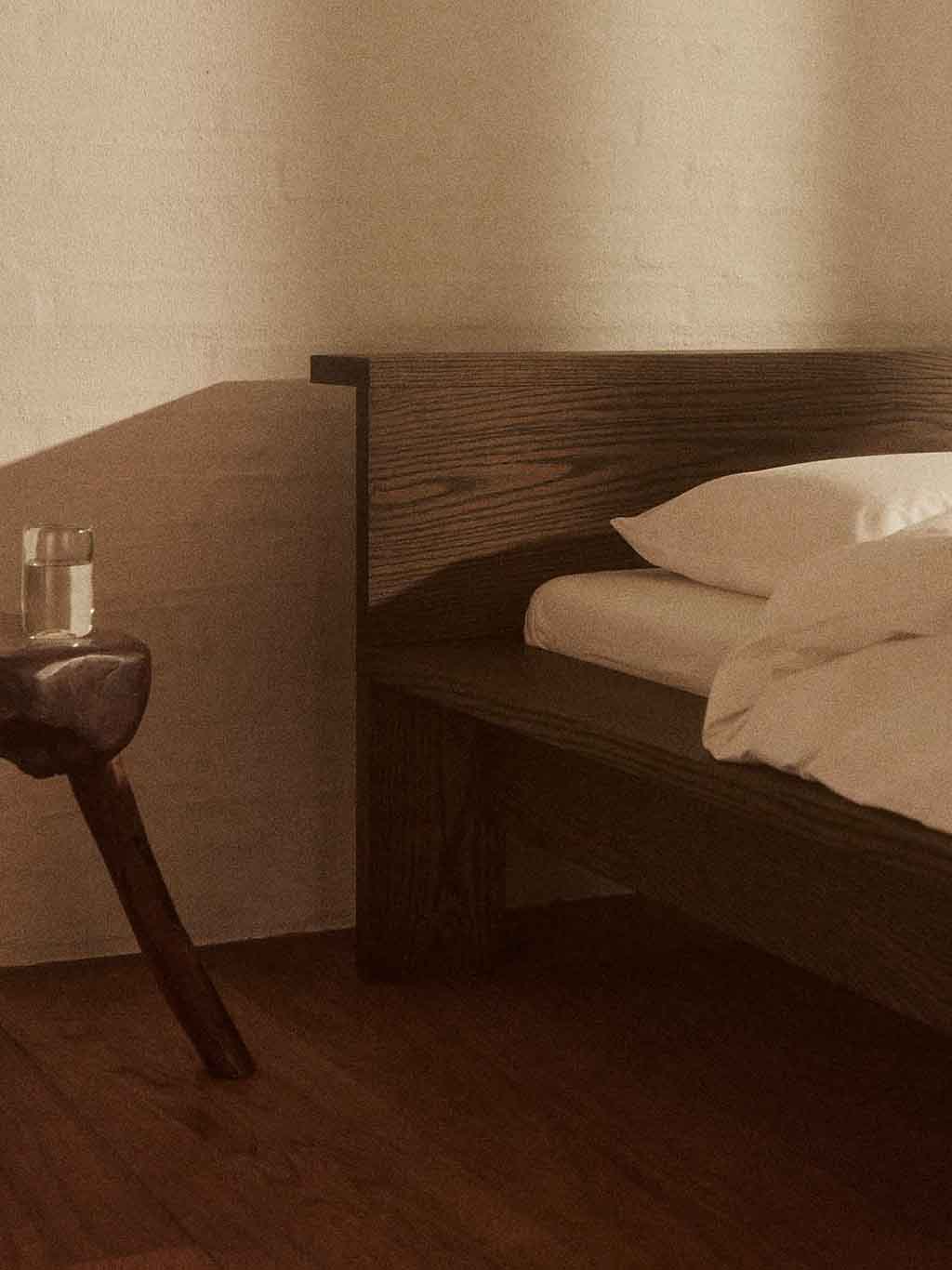 Hem Bed Frame Smoked Oak, RYE