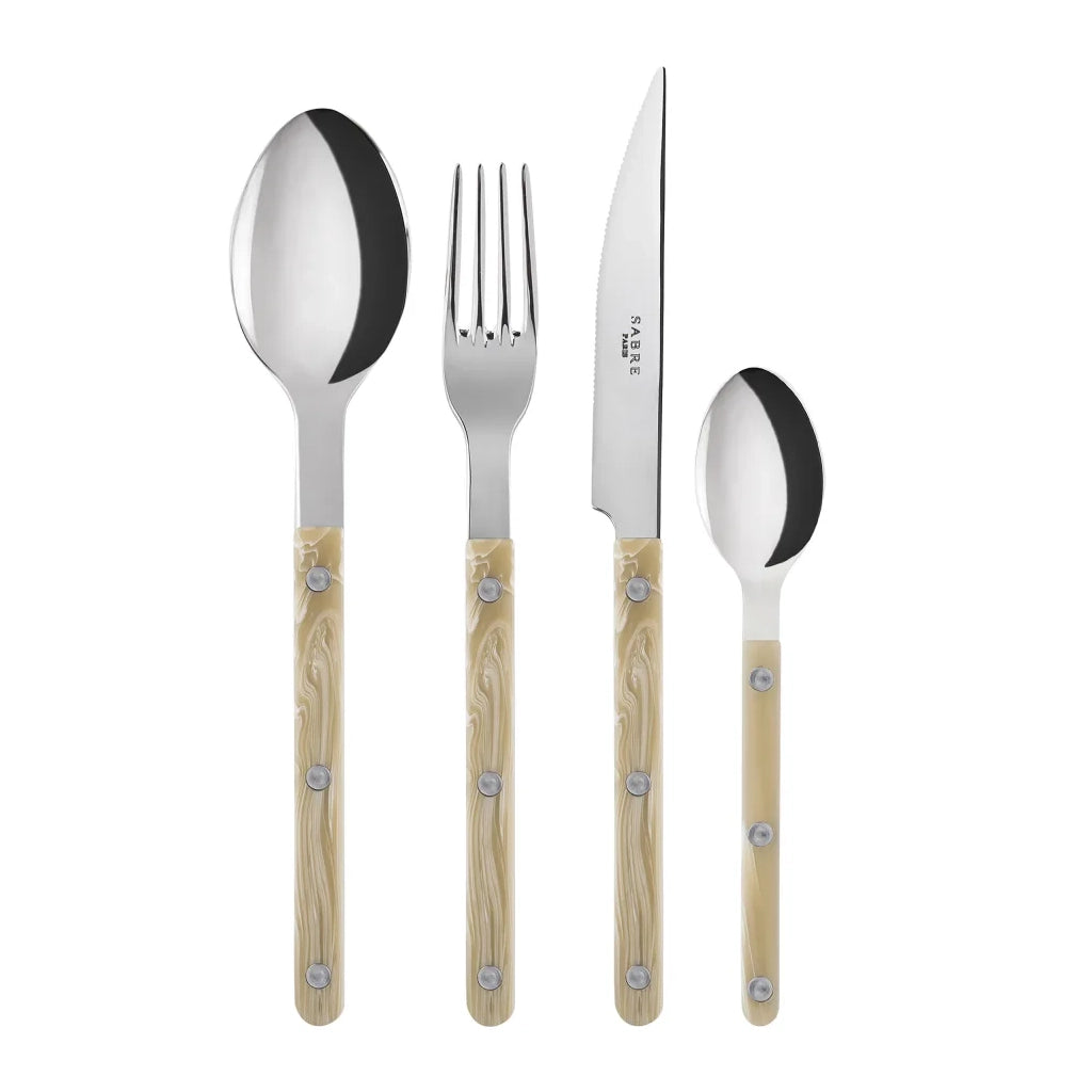 Bistrot Cutlery Set Marbled, Sabre Paris