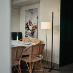 TMA Floor Lamp Black Matte, Santa & Cole