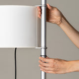 TMA Floor Lamp Aluminium, Santa & Cole