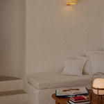 TMM Corto Wall Lamp Beige, Santa & Cole