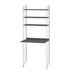 Work Unit Dark Grey, String Furniture