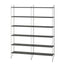 Shelving Unit Dark Grey, String Furniture