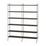 Shelving Unit Dark Oak, String Furniture