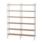 Shelving Unit Walnut, String Furniture