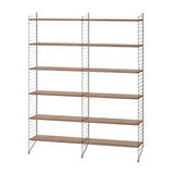 Shelving Unit Walnut, String Furniture