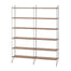 Shelving Unit Walnut, String Furniture