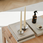 Stainless Steel Candleholder Small, Studio Grey