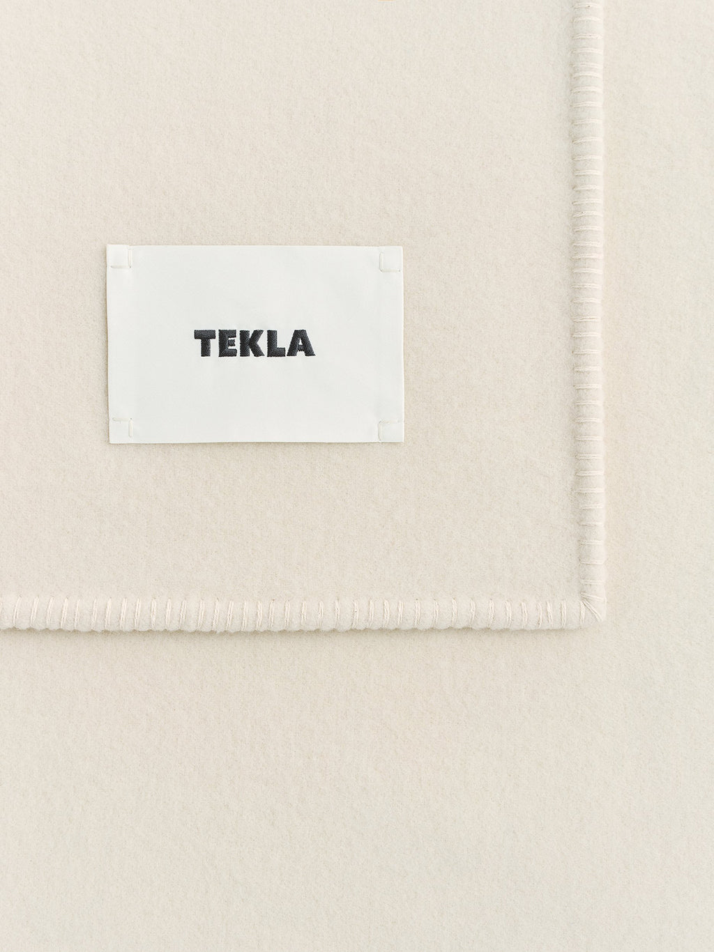 Lambswool Blanket Ivory, Tekla