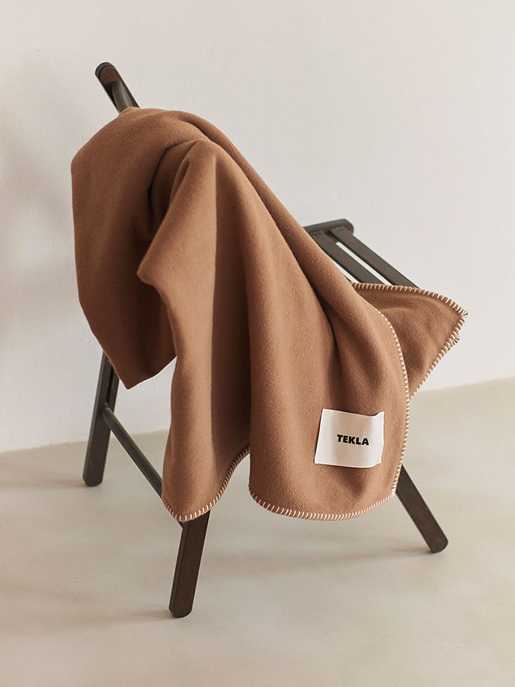 Lambswool Blanket Oak, Tekla