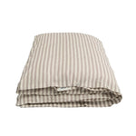 Percale Duvet Cover Clay Stripes,Tekla