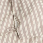Percale Duvet Cover Clay Stripes,Tekla