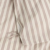 Percale Duvet Cover Clay Stripes,Tekla