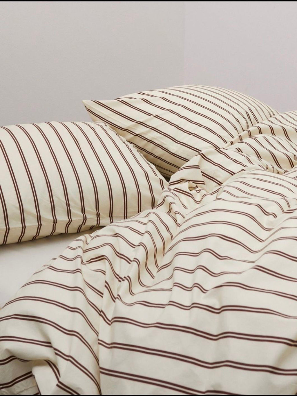 Percale Duvet Cover Hopper Stripes, Tekla