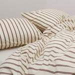 Percale Duvet Cover Hopper Stripes, Tekla