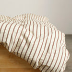 Percale Duvet Cover Hopper Stripes, Tekla