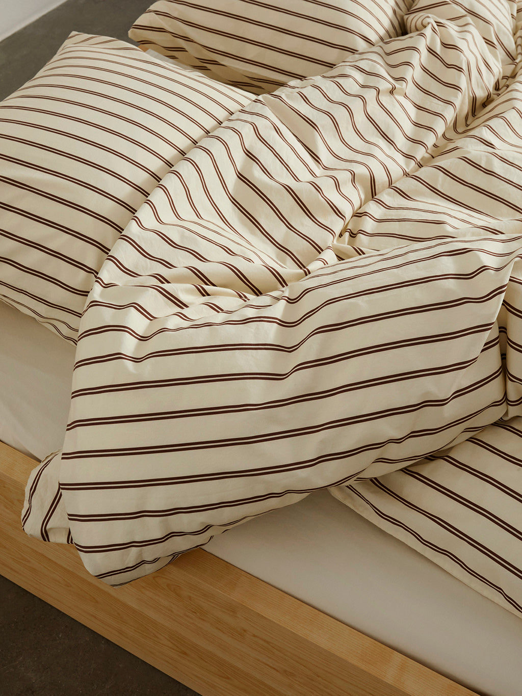 Percale Duvet Cover Hopper Stripes, Tekla