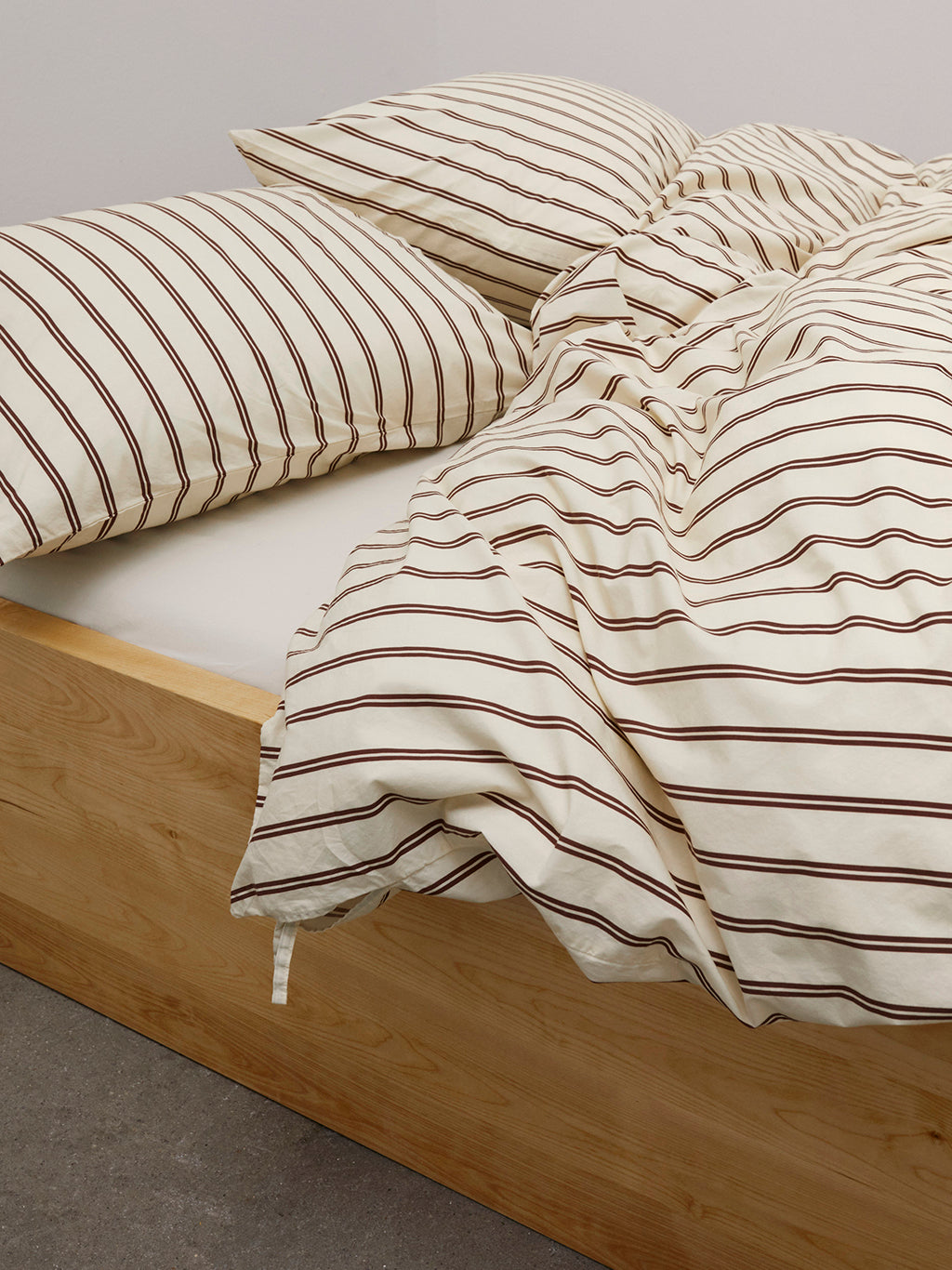 Percale Duvet Cover Hopper Stripes, Tekla