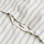 Percale Duvet Cover Needle Stripes, Tekla