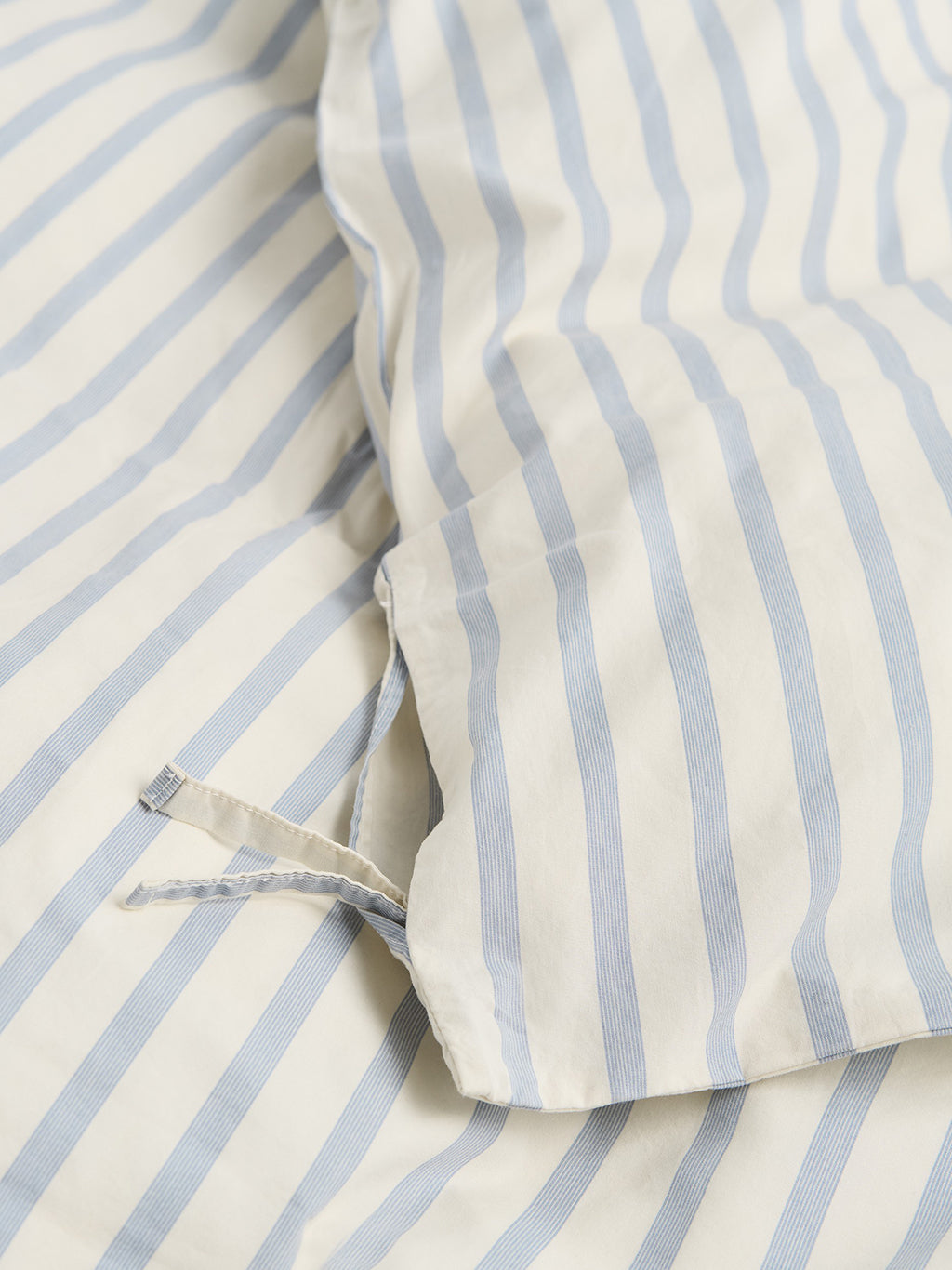 Percale Duvet Cover Needle Stripes, Tekla