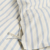 Percale Duvet Cover Needle Stripes, Tekla