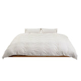 Percale Duvet Cover Needle Stripes, Tekla
