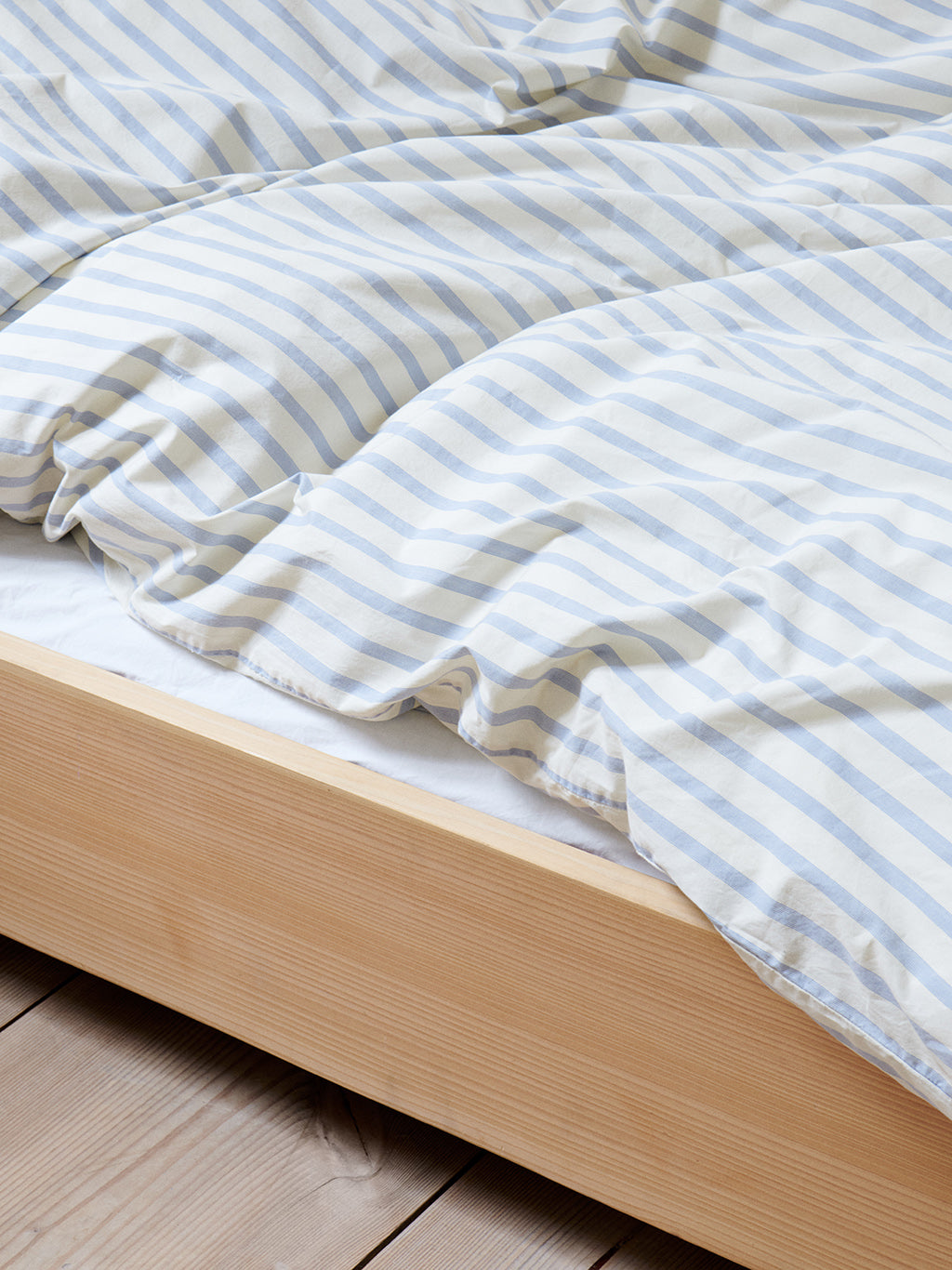 Percale Duvet Cover Needle Stripes, Tekla