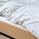 Percale Duvet Cover Needle Stripes, Tekla