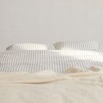 Percale Duvet Cover Needle Stripes, Tekla