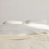 Percale Duvet Cover Needle Stripes, Tekla