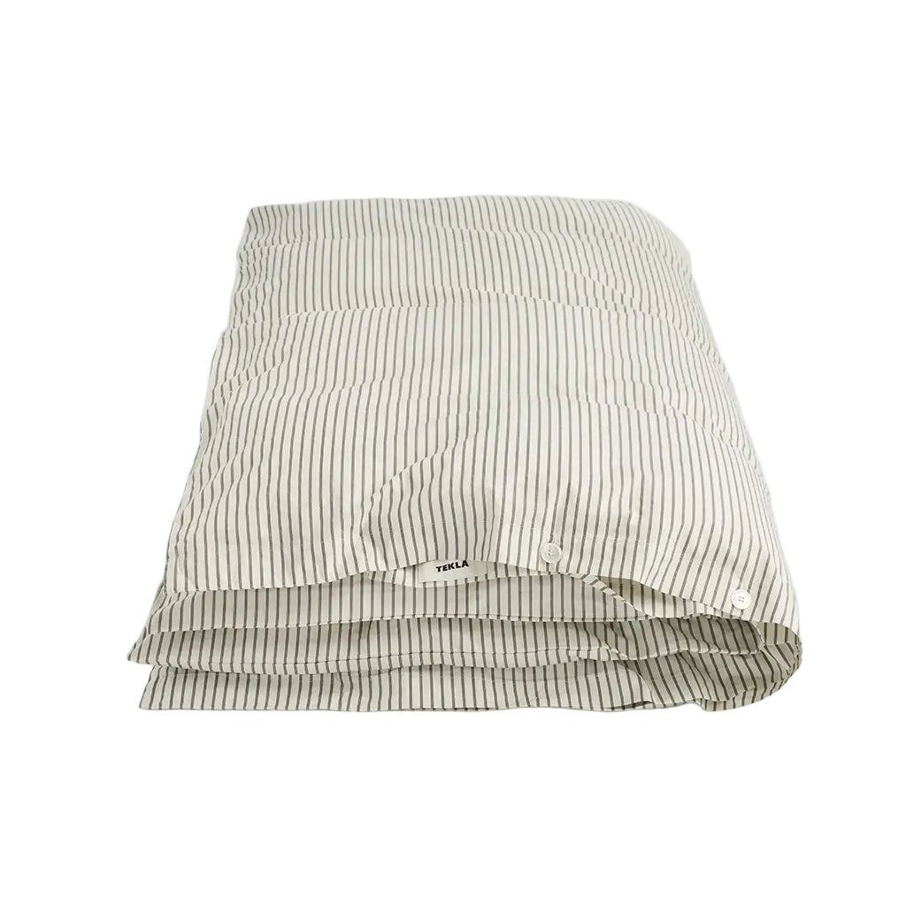 Percale Duvet Cover Pikford Stripes, Tekla