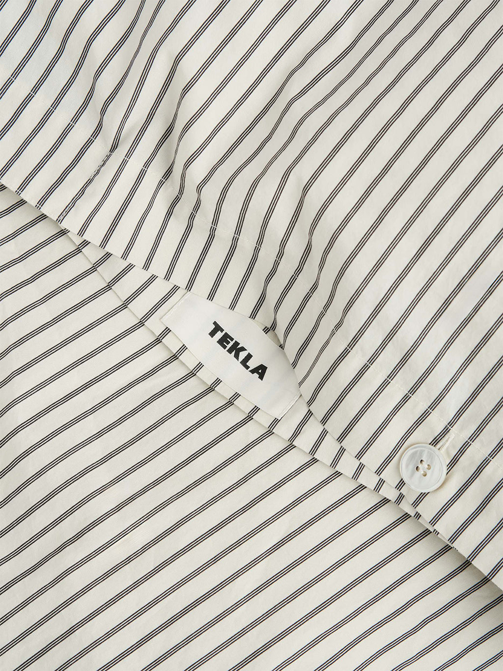 Percale Duvet Cover Pikford Stripes, Tekla