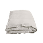Percale Duvet Cover Soft Grey, Tekla