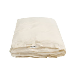 Percale Duvet Cover Winter White, Tekla