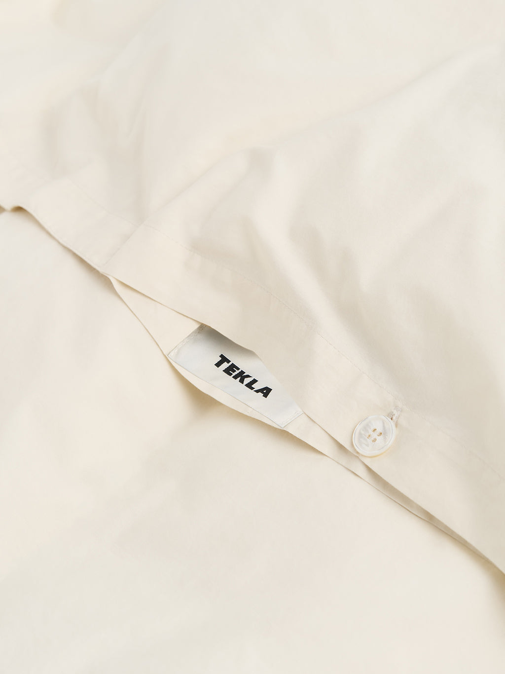 Percale Duvet Cover Winter White