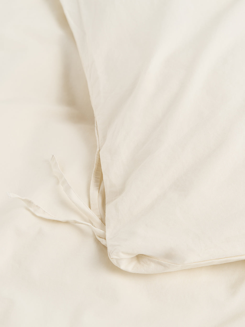 Percale Duvet Cover Winter White