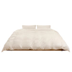 Percale Duvet Cover Winter White, Tekla