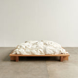 Percale Duvet Cover Winter White, Tekla