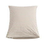 Percale Pillow Case Clay Stripes, Tekla