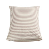 Percale Pillow Case Clay Stripes, Tekla