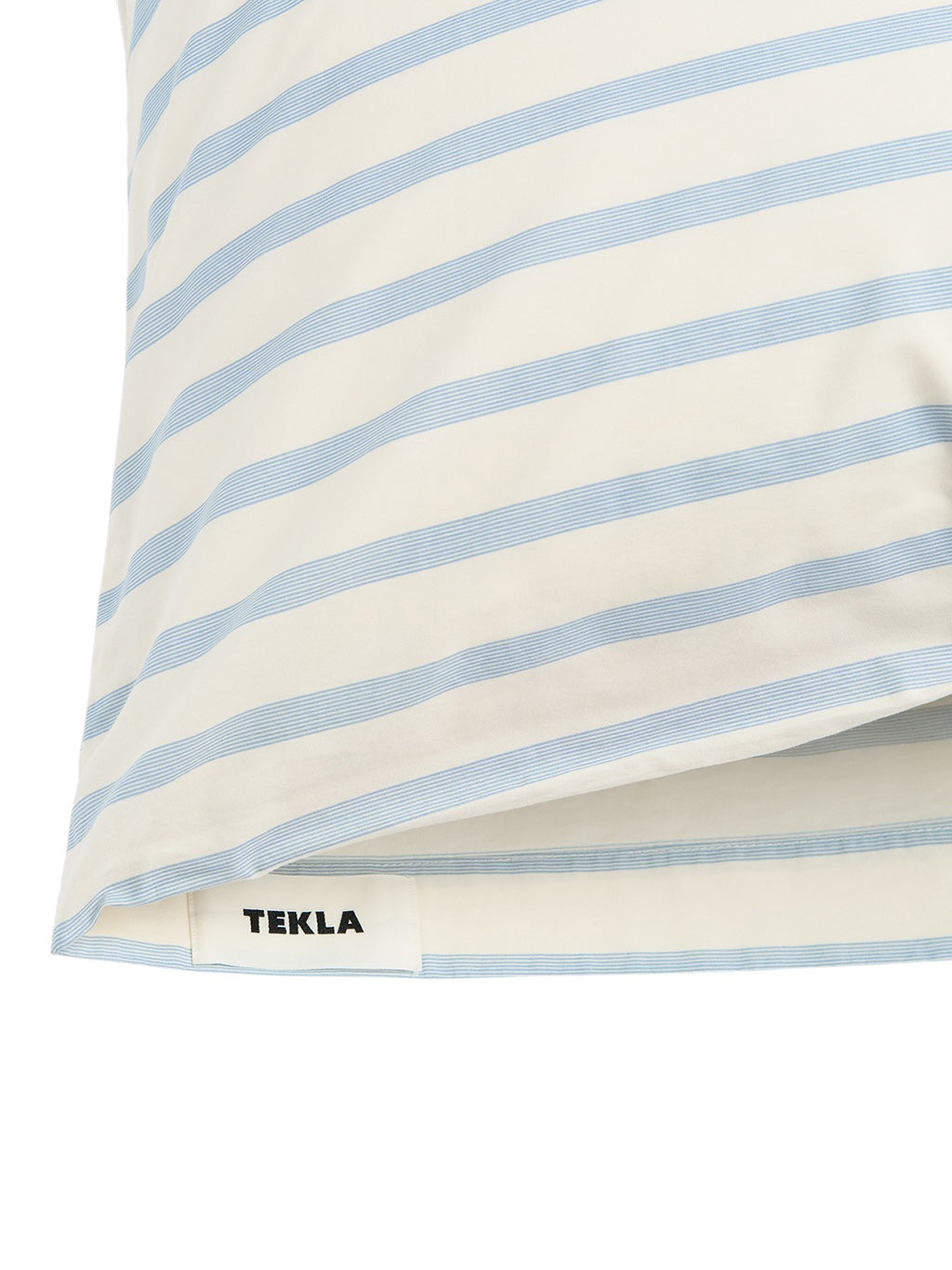 Percale Pillow Case Needle Stripes, Tekla