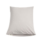 Percale Pillow Case Soft Grey, Tekla