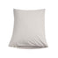Percale Pillow Case Soft Grey, Tekla