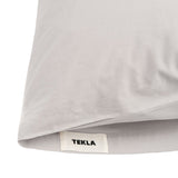 Percale Pillow Case Soft Grey, Tekla
